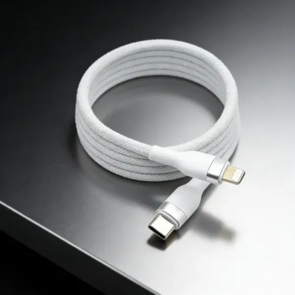 QIAWI™ Magnetic Anti-Tangle Charging Cable
