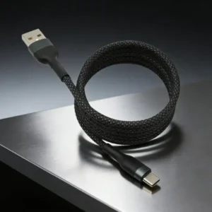 QIAWI™ Magnetic Anti-Tangle Charging Cable
