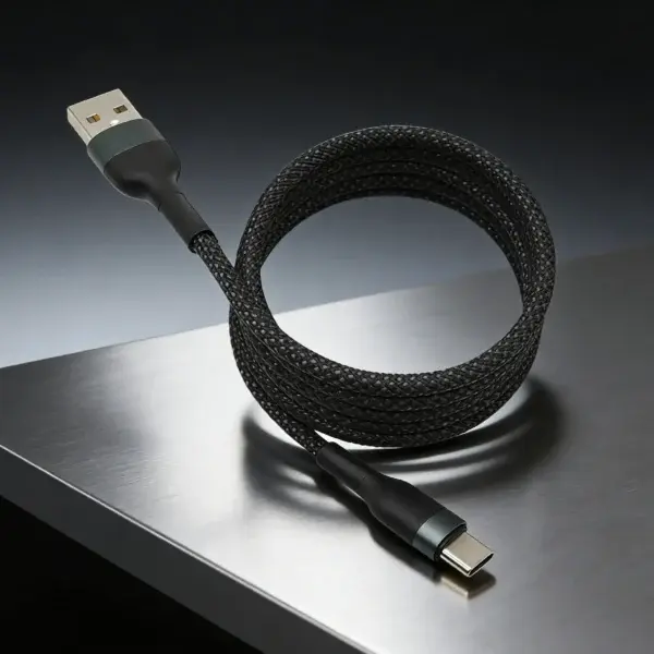 QIAWI™ Magnetic Anti-Tangle Charging Cable