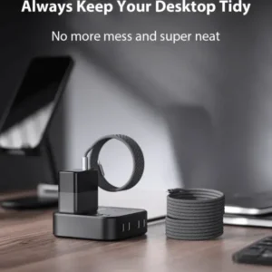 QIAWI™ Magnetic Anti-Tangle Charging Cable