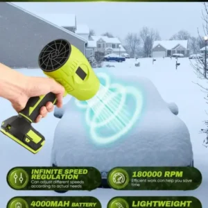 SUPTRUCK™ 5000W Turbo Jet Fan Snow Blower 2.0